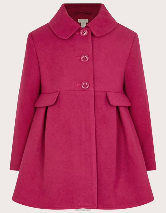 Monsoon بنت معطف متجنب D68H1710 ملابس الوردي (أرجواني)