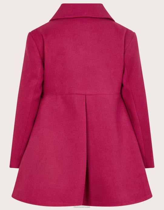 Monsoon بنت معطف متجنب D68H1710 ملابس الوردي (أرجواني)