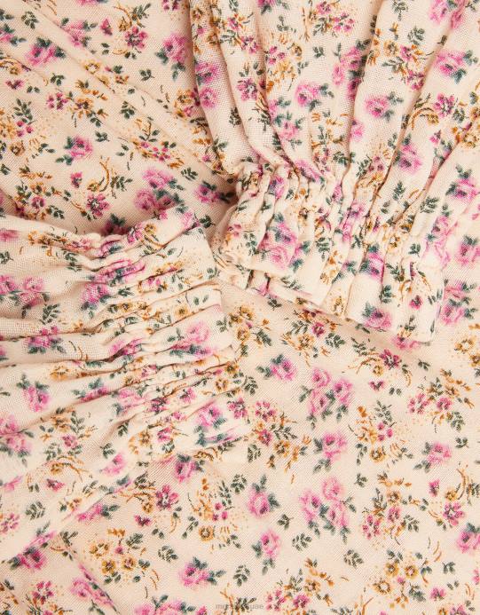 Monsoon بنت بوتيك ديتا ديتسي بلوزة D68H1732 ملابس عاج