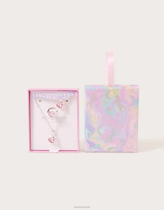 Monsoon بنت مجموعة مجوهرات يونيكورن D68H1778 ملحق موضة