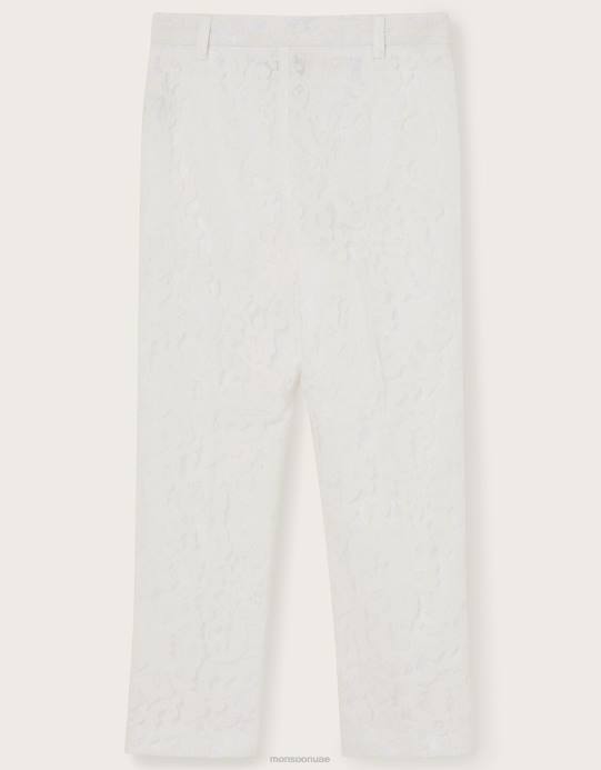 Monsoon بنت سراويل وصيفة الشرف من الدانتيل D68H1785 ملابس عاج