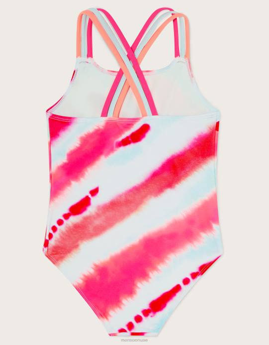 Monsoon بنت ربطة عنق صبغ ملابس السباحة D68H1821 ملابس متعدد