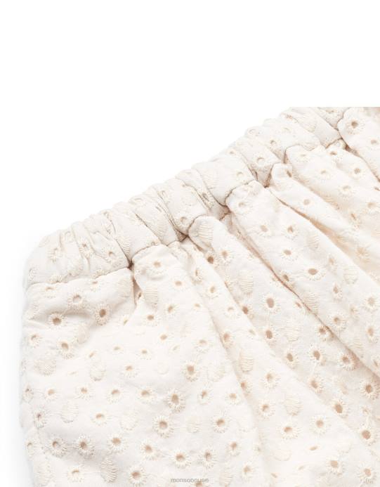 Monsoon أطفال تنورة ليووود بادوا الإنجليزية D68H1851 ملابس كريم