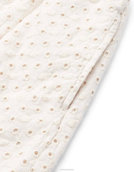 Monsoon أطفال تنورة ليووود بادوا الإنجليزية D68H1851 ملابس كريم