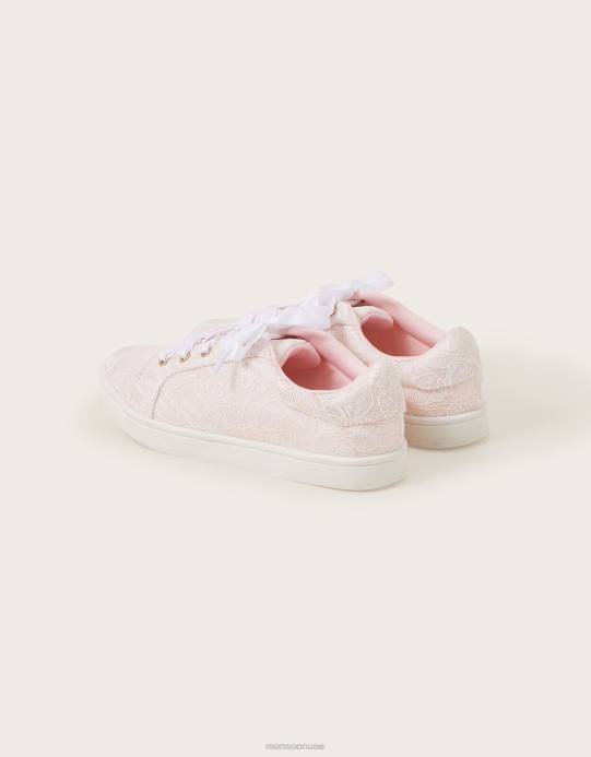 Monsoon بنت المدربين الزفاف D68H1881 أحذية لون القرنفل