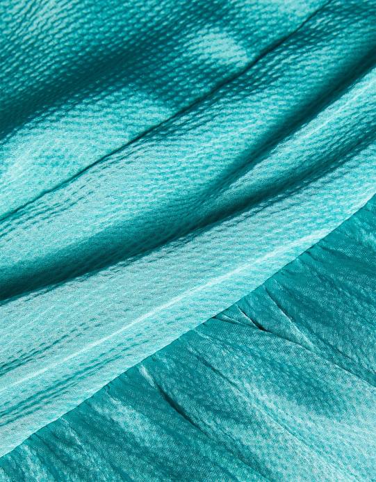 Monsoon بنت فستان حفلة موسيقية من الساتان D68H1887 ملابس أخضر