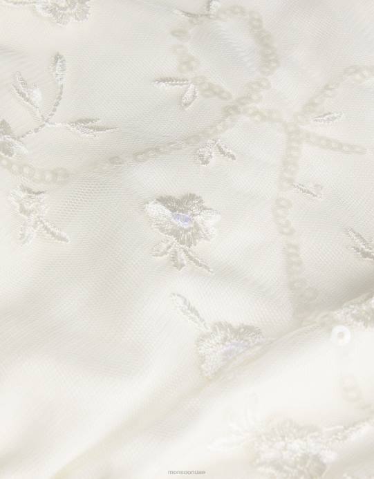 Monsoon بنت تولا بذلة وصيفه الشرف D68H1910 ملابس عاج