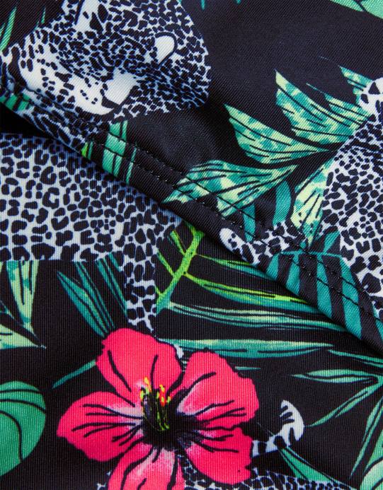 Monsoon بنت ملابس سباحة بطبعة النخيل D68H1939 ملابس متعدد