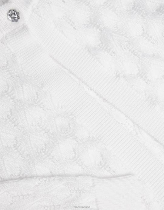 Monsoon أطفال سترة بوانتيلي D68H1949 ملابس عاج