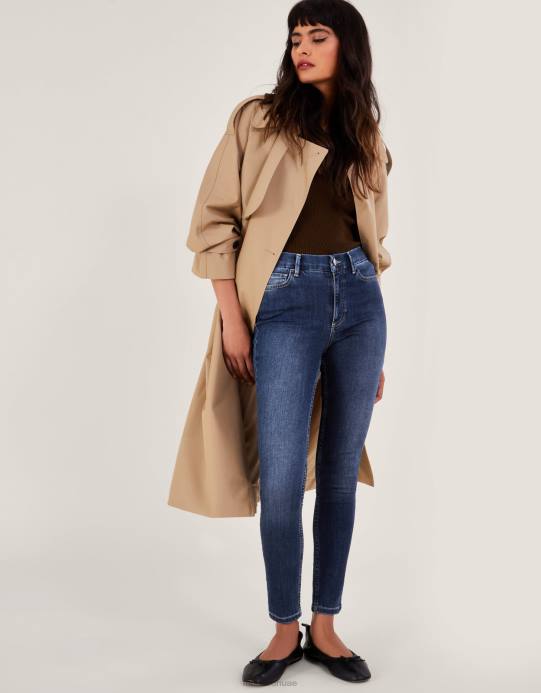 Monsoon نحيف جينز نحيف D68H194 ملابس الأزرق (الدنيم الأزرق)