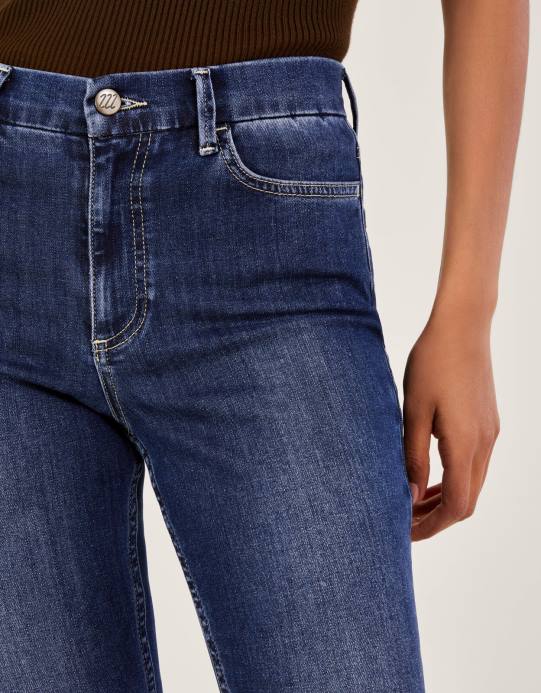 Monsoon نحيف جينز نحيف D68H194 ملابس الأزرق (الدنيم الأزرق)