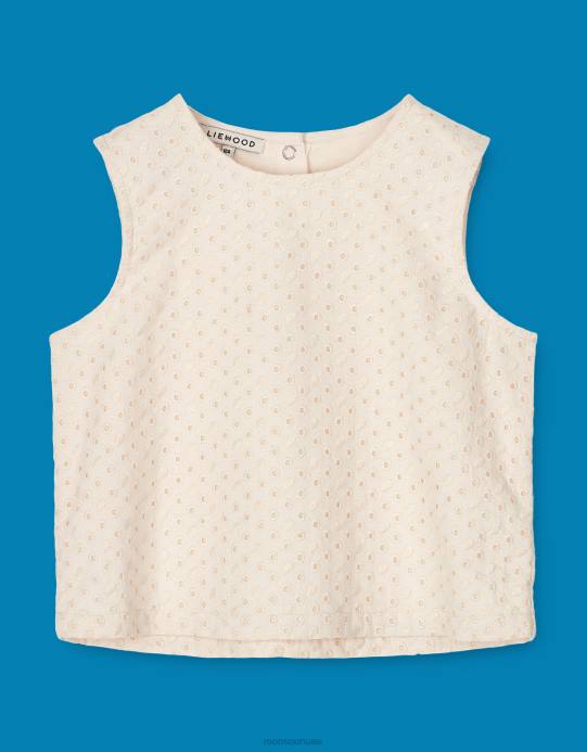 Monsoon أطفال ليووود دلفيا أنجليز أعلى D68H1993 ملابس كريم