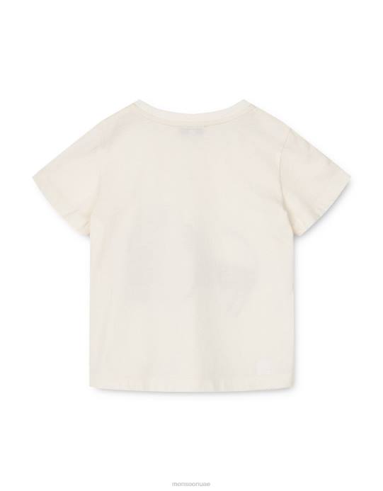 Monsoon أطفال بلوزة بطبعة الفهد من ليووود أبيا D68H2013 ملابس كريم