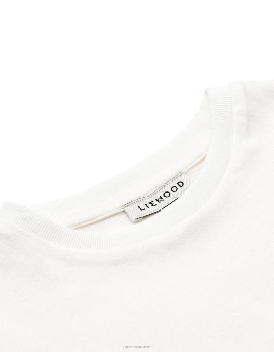 Monsoon أطفال بلوزة بطبعة الفهد من ليووود أبيا D68H2013 ملابس كريم