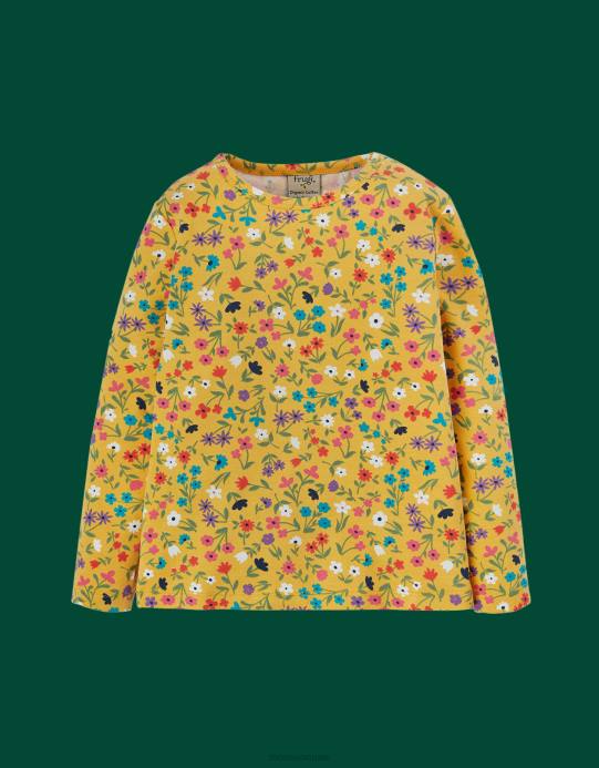 Monsoon أطفال فروجي بريهر أعلى D68H2015 ملابس أصفر