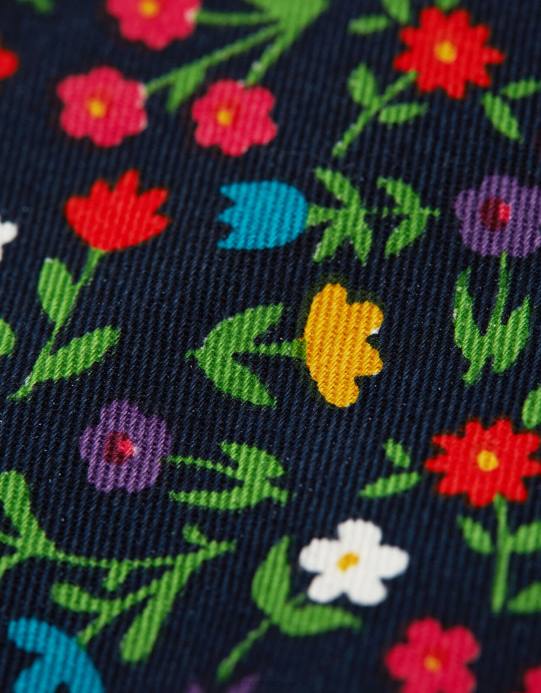 Monsoon أطفال تنورة فروجي مايف من نسيج قطني طويل D68H2019 ملابس الأزرق الداكن)