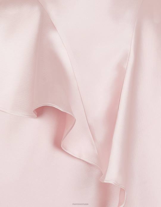 Monsoon بنت فستان بوني بكتف واحد D68H2025 ملابس الوردي (الوردي الداكن)