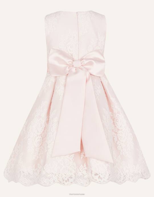 Monsoon بنت فستان دانتيل لولا D68H2040 ملابس لون القرنفل