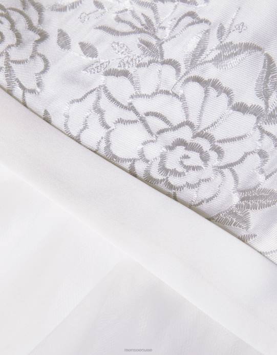 Monsoon بنت طفل أوديت أليس فستان تول D68H2050 ملابس عاج