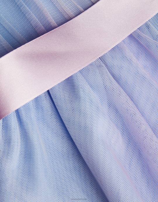 Monsoon بنت فستان حفلة بيبي ثيودورا أومبير D68H2093 ملابس متعدد