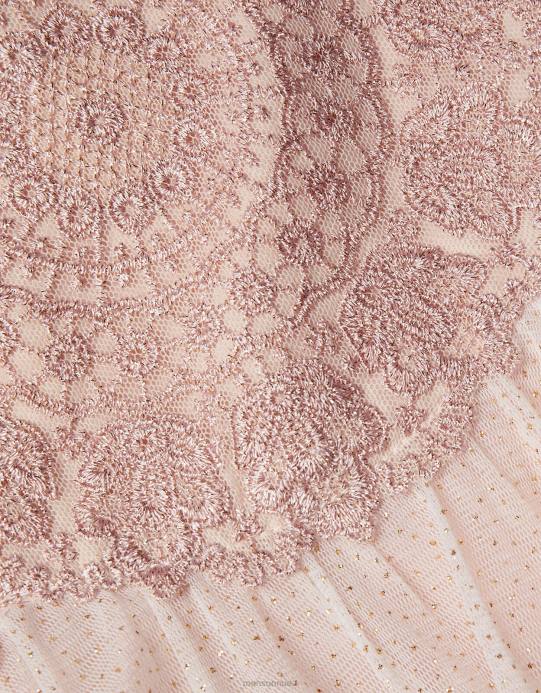 Monsoon بنت فستان بيبي استيلا D68H2108 ملابس لون القرنفل