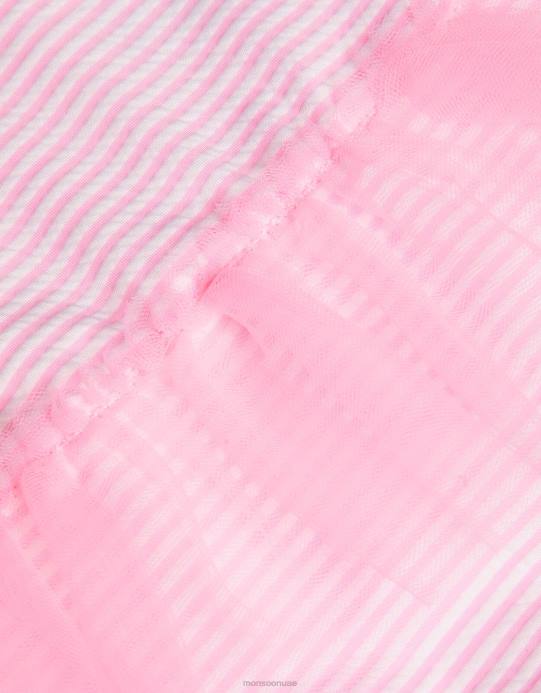 Monsoon بنت طفل ملابس السباحة النسيج القطني متجنب D68H2175 ملابس لون القرنفل