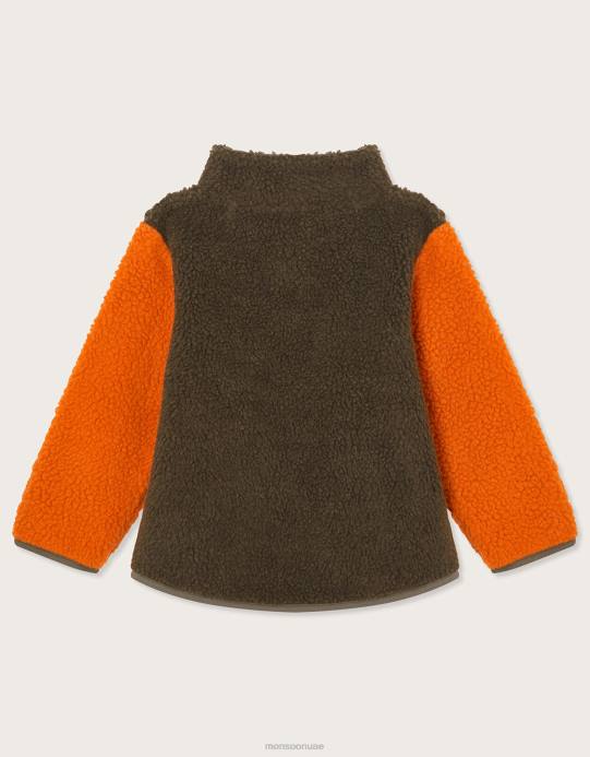 Monsoon ولد كتلة اللون بورغ الصوف D68H2194 ملابس متعدد