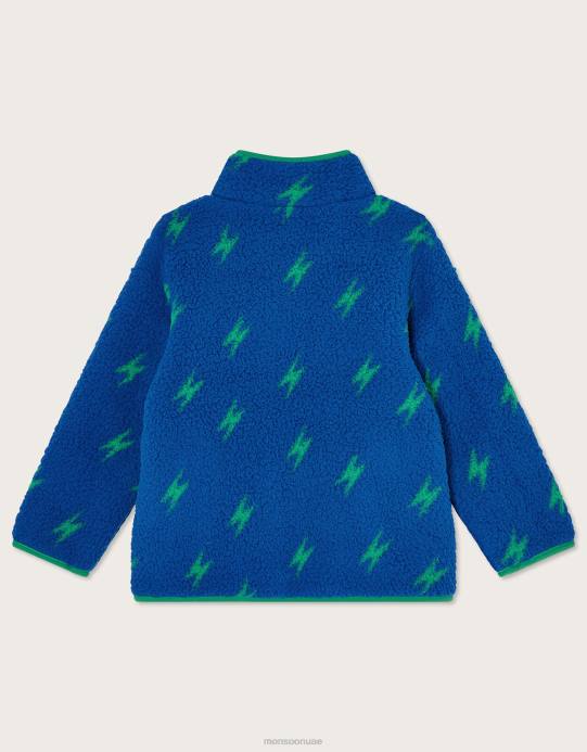 Monsoon ولد صاعقة الصوف D68H2205 ملابس أزرق