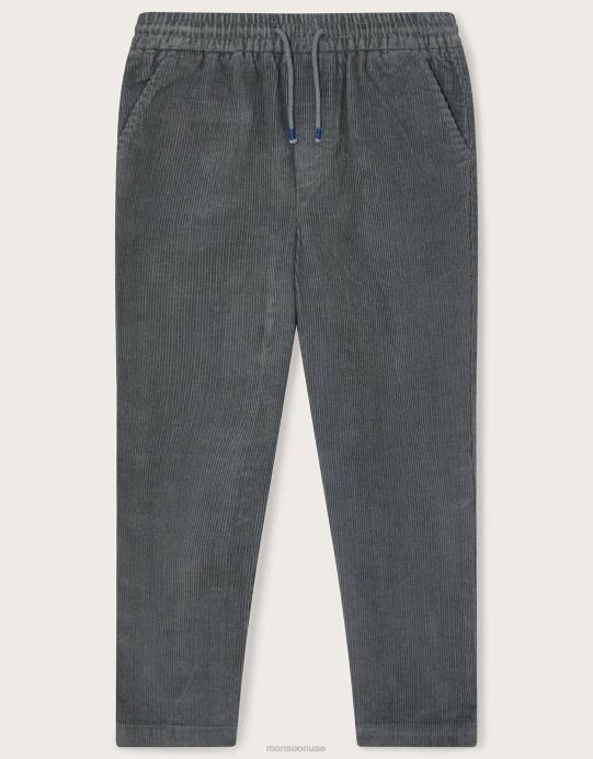 Monsoon ولد سراويل الحبل مدبب D68H2210 ملابس رمادي