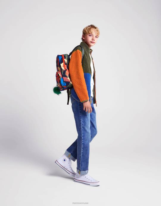 Monsoon أطفال سحب على الجينز D68H2211 ملابس أزرق