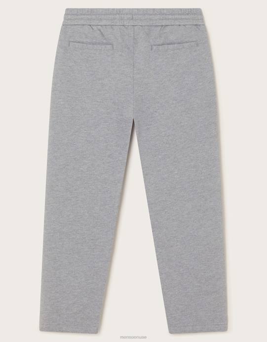 Monsoon ولد بنطال جيرسي سهل الارتداء D68H2231 ملابس رمادي
