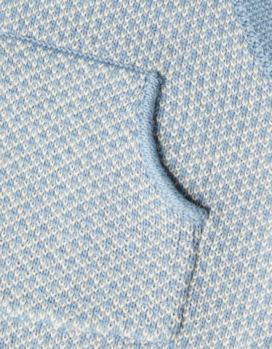 Monsoon أطفال طقم دنغري متماسك وقبعة صغيرة D68H2234 ملابس أزرق