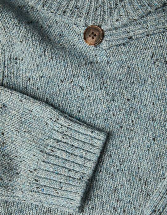 Monsoon ولد البلوز طوق شال D68H2240 ملابس أخضر