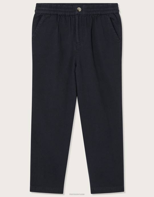Monsoon ولد تشينو مدبب D68H2243 ملابس الأزرق الداكن)
