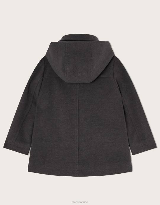 Monsoon ولد معطف واق من المطر D68H2252 ملابس رمادي