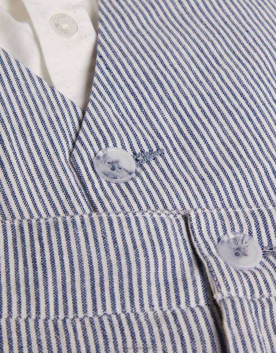 Monsoon ولد بدلة كوبر من ثلاث قطع مع شورت D68H2289 ملابس الأزرق (الأزرق الشاحب)