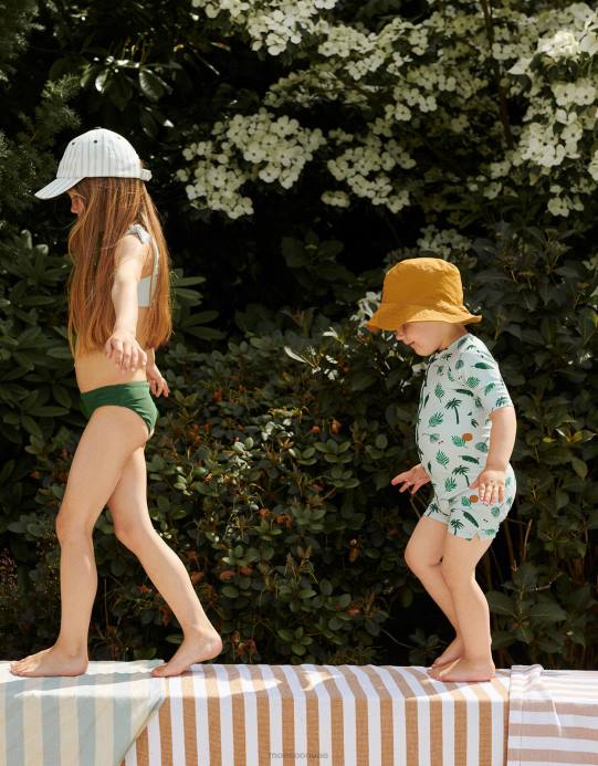 Monsoon أطفال بذلة ليووود ماكس جانجل D68H2292 ملابس أخضر