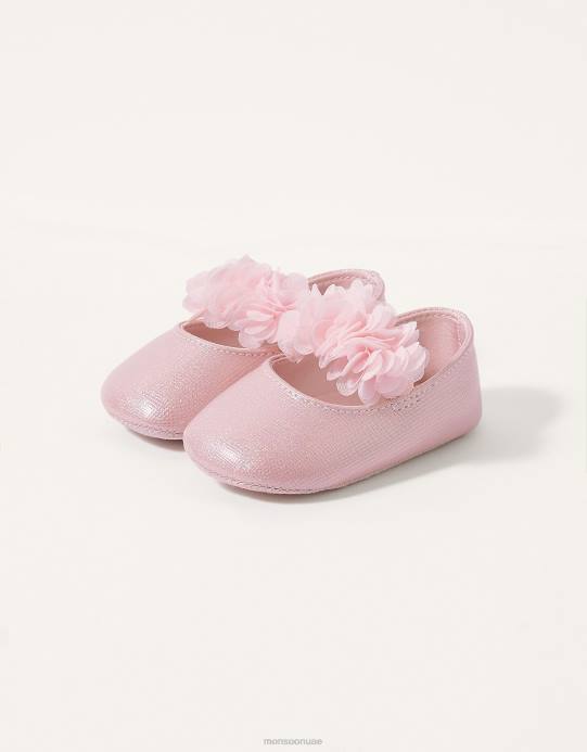 Monsoon أطفال وميض الصدار الجوارب D68H2360 أحذية لون القرنفل