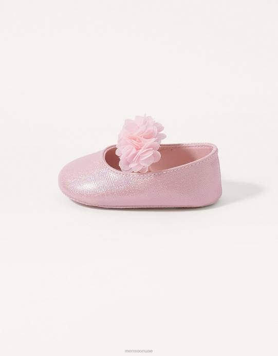 Monsoon أطفال وميض الصدار الجوارب D68H2360 أحذية لون القرنفل