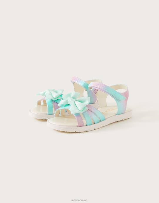 Monsoon بنت كالي حورية البحر الصنادل D68H2371 أحذية متعدد