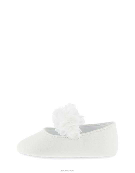 Monsoon أطفال وميض الصدار الجوارب D68H2378 أحذية عاج