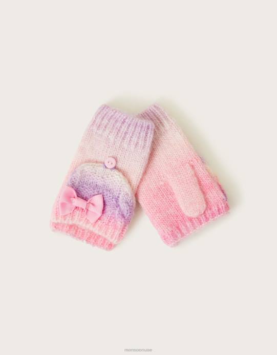 Monsoon أطفال قفازات ريبيكا القوس D68H2418 ملحق متعدد