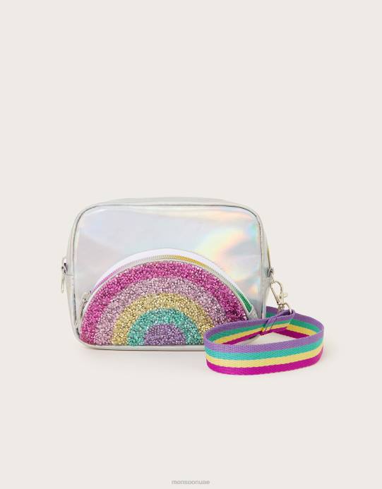 Monsoon بنت حقيبة قوس قزح الشمسية متعددة الاتجاهات D68H2425 ملحق أنيق