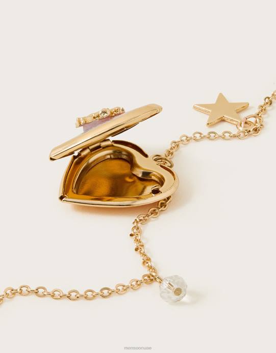 Monsoon بنت قلادة المنجد يونيكورن الكونية D68H2426 ملحق موضة