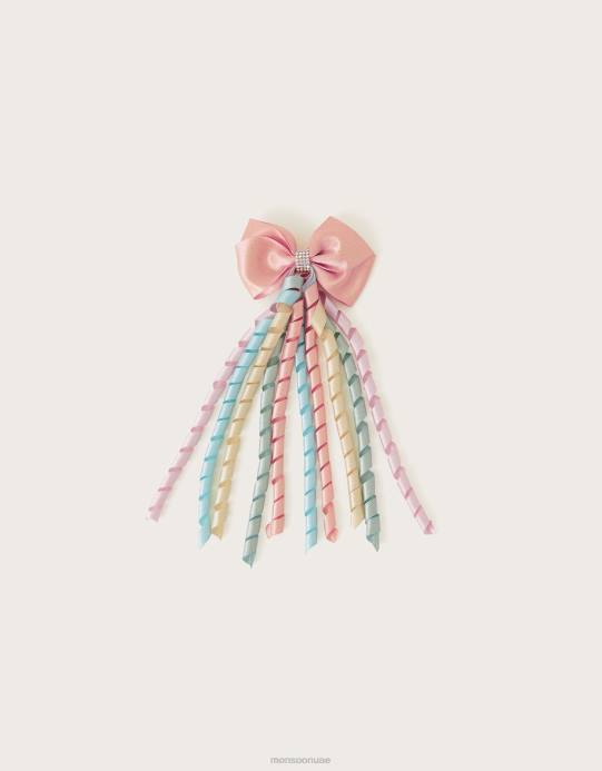 Monsoon بنت مقطع القوس الشريط دوامة D68H2454 ملحق أنيق