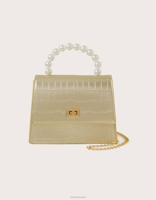 Monsoon بنت نوتينغ هيل حقيبة بمقبض علوي D68H2465 ملحق موضة