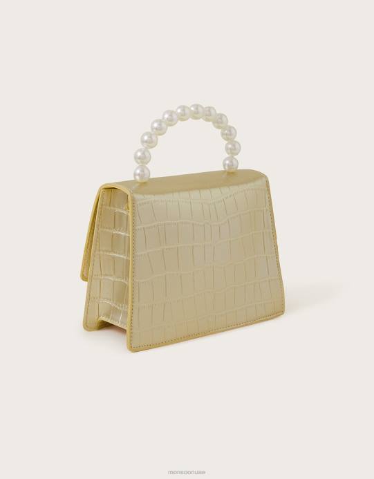 Monsoon بنت نوتينغ هيل حقيبة بمقبض علوي D68H2465 ملحق موضة