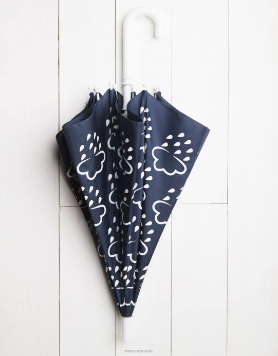 Monsoon أطفال مظلة تكشف لون العشب والهواء D68H2477 ملحق الأزرق الداكن)