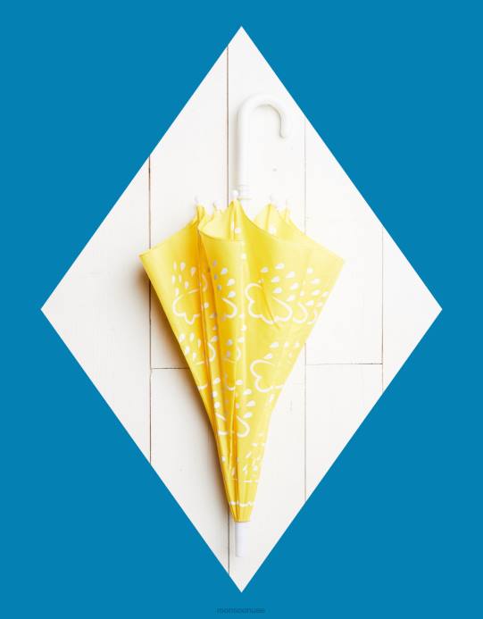 Monsoon أطفال مظلة تكشف لون العشب والهواء D68H2478 ملحق أصفر