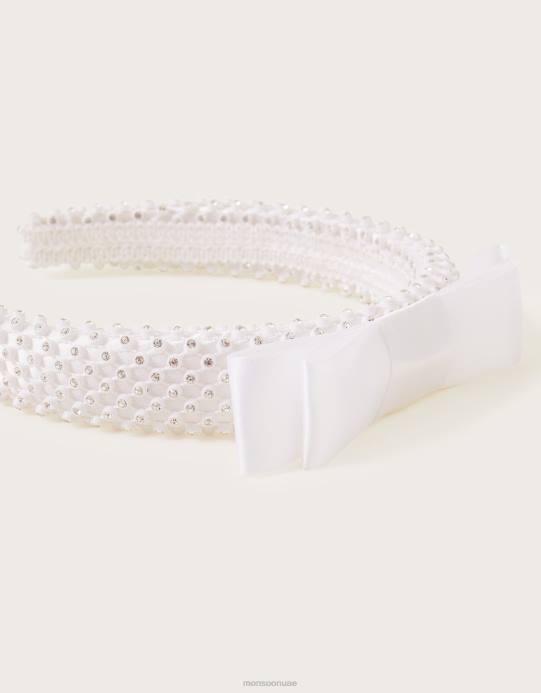 Monsoon بنت جوهرة القوس عقال D68H2508 ملحق أنيق